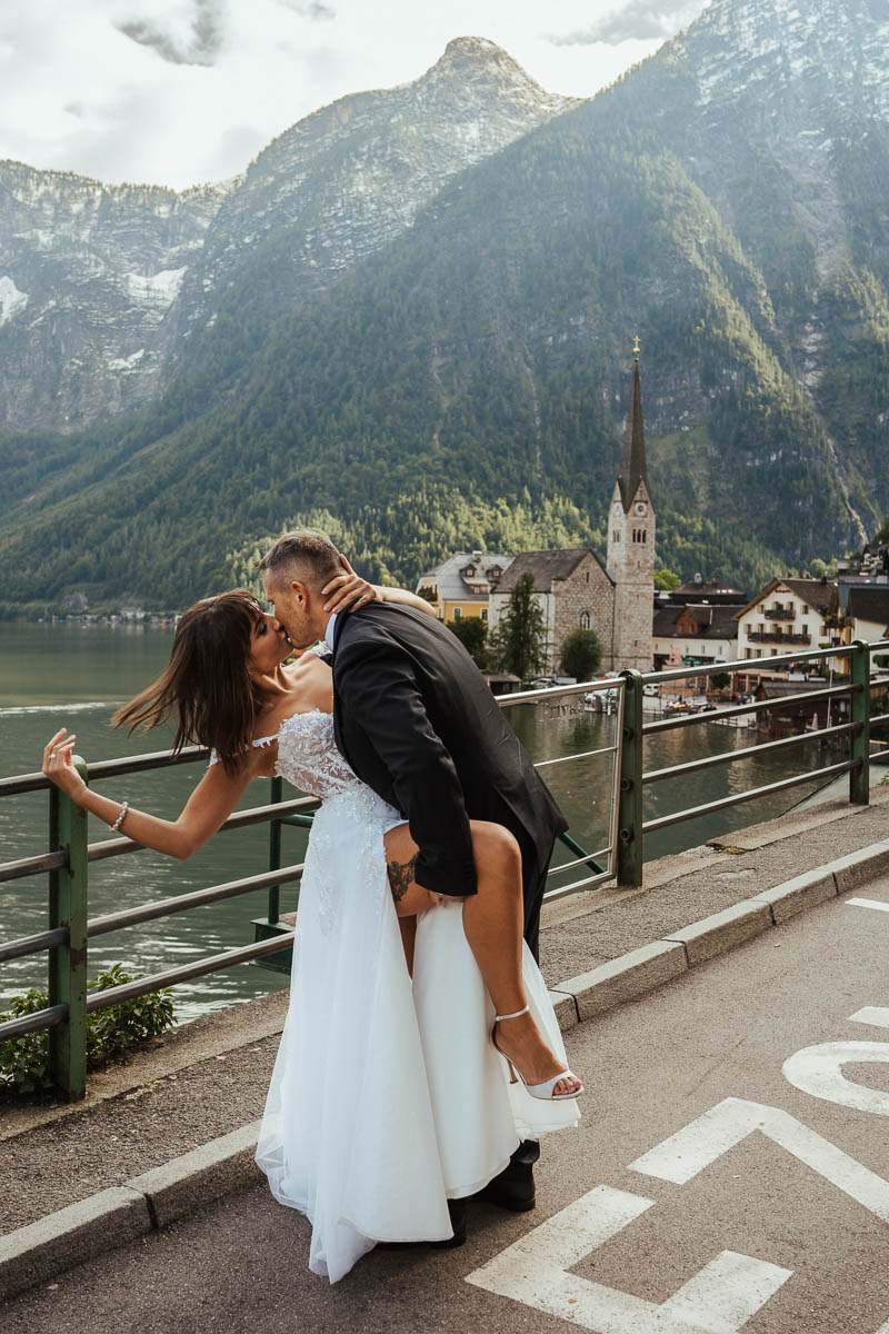 Marta + Marcin… piękny ślub plenerowy oraz sesja ślubna w Hallstatt